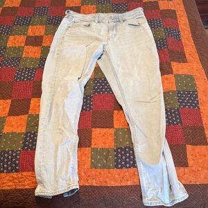 American Eagle Outfitters Light Blue Straight Leg Jeans